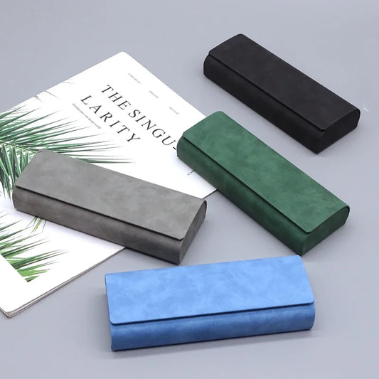 1Pc Hand Shell PU Leather Glasses Protector Case Durable Portable Storage Bag Eyewear Holder Protective Eye Glasses Case