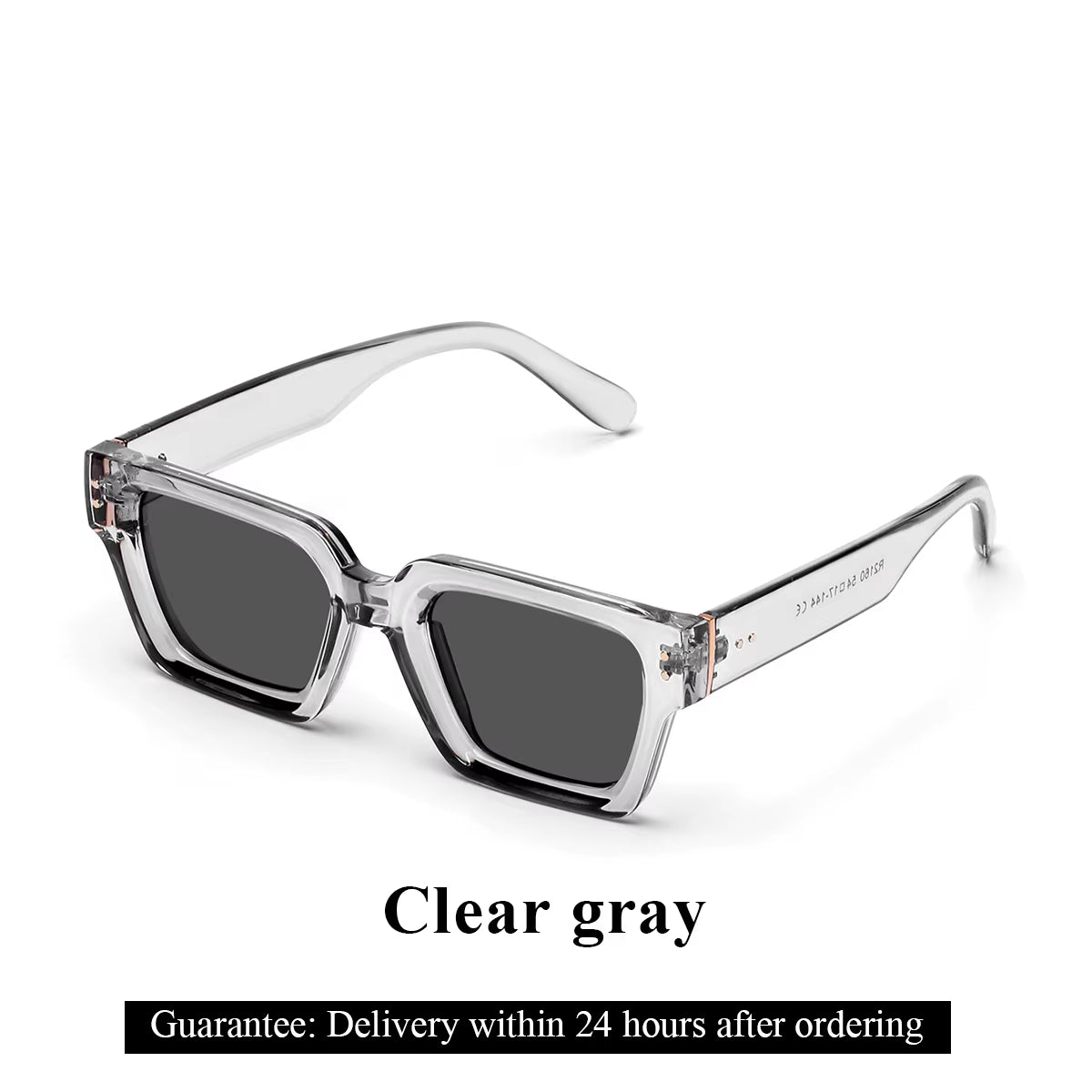 Retro Black Millionaire Shades Luxury Sunglasses 2026 for Men Designer Famous Brand Square Sun Glasses Man Women Sunglass