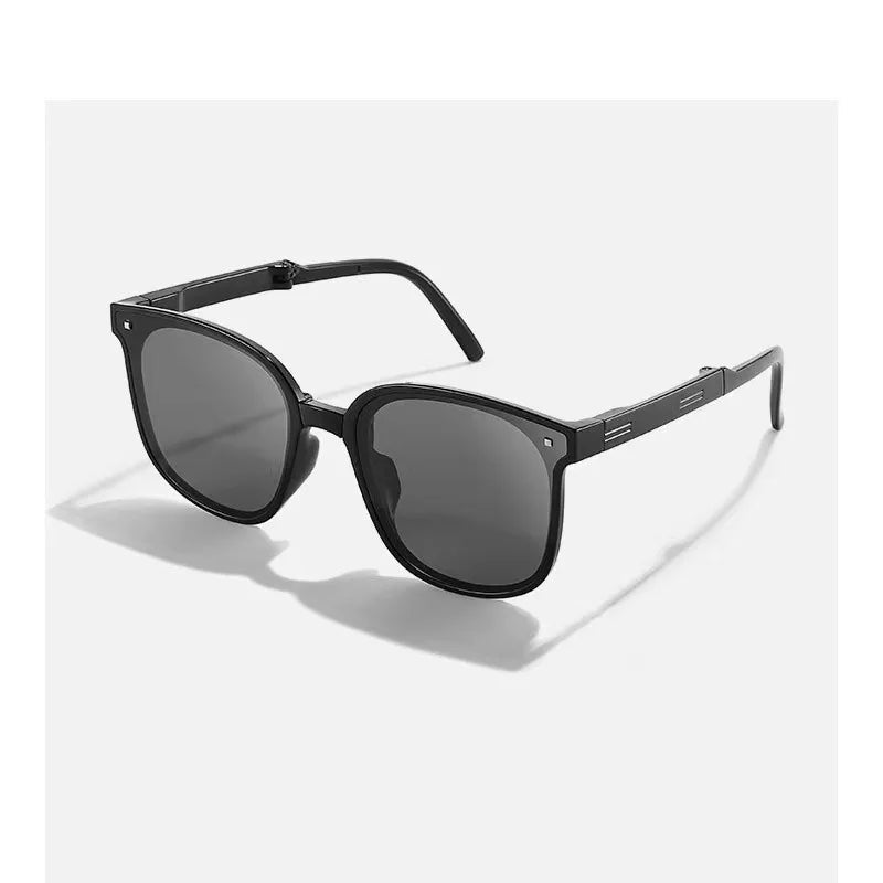 Foldable Sunglasses Square Frame for Men Women Folding Driving Eyewear Sun Glasses Outdoor Sunglasses