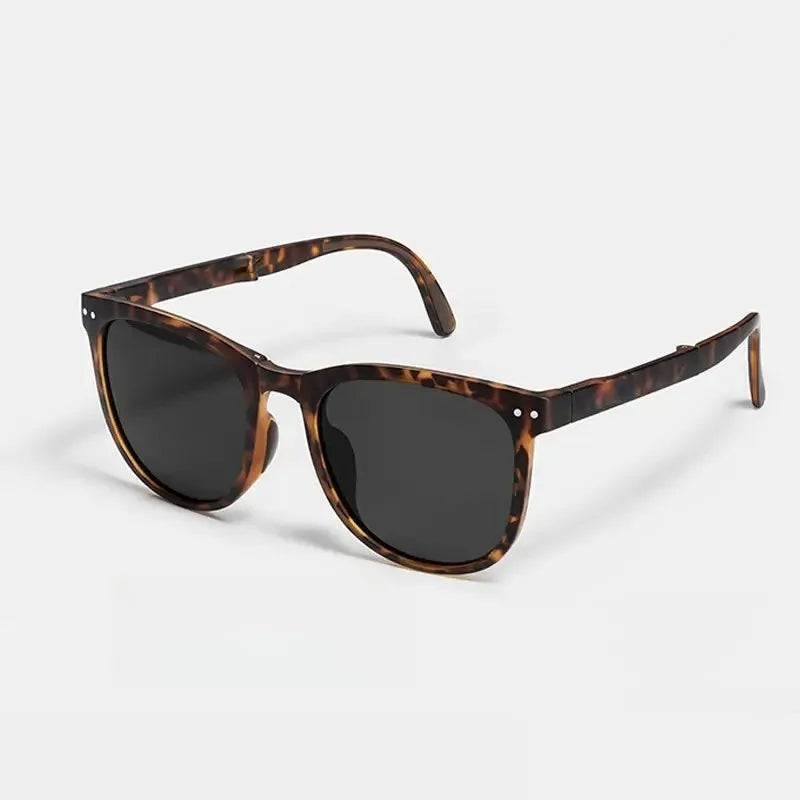 Foldable Sunglasses Square Frame for Men Women Folding Driving Eyewear Sun Glasses Outdoor Sunglasses