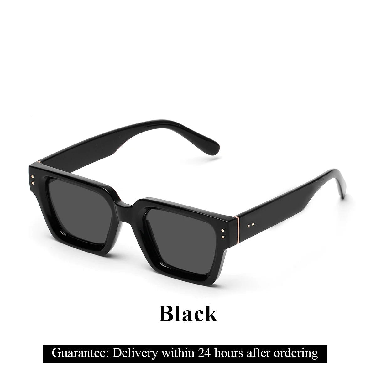 Retro Black Millionaire Shades Luxury Sunglasses 2026 for Men Designer Famous Brand Square Sun Glasses Man Women Sunglass