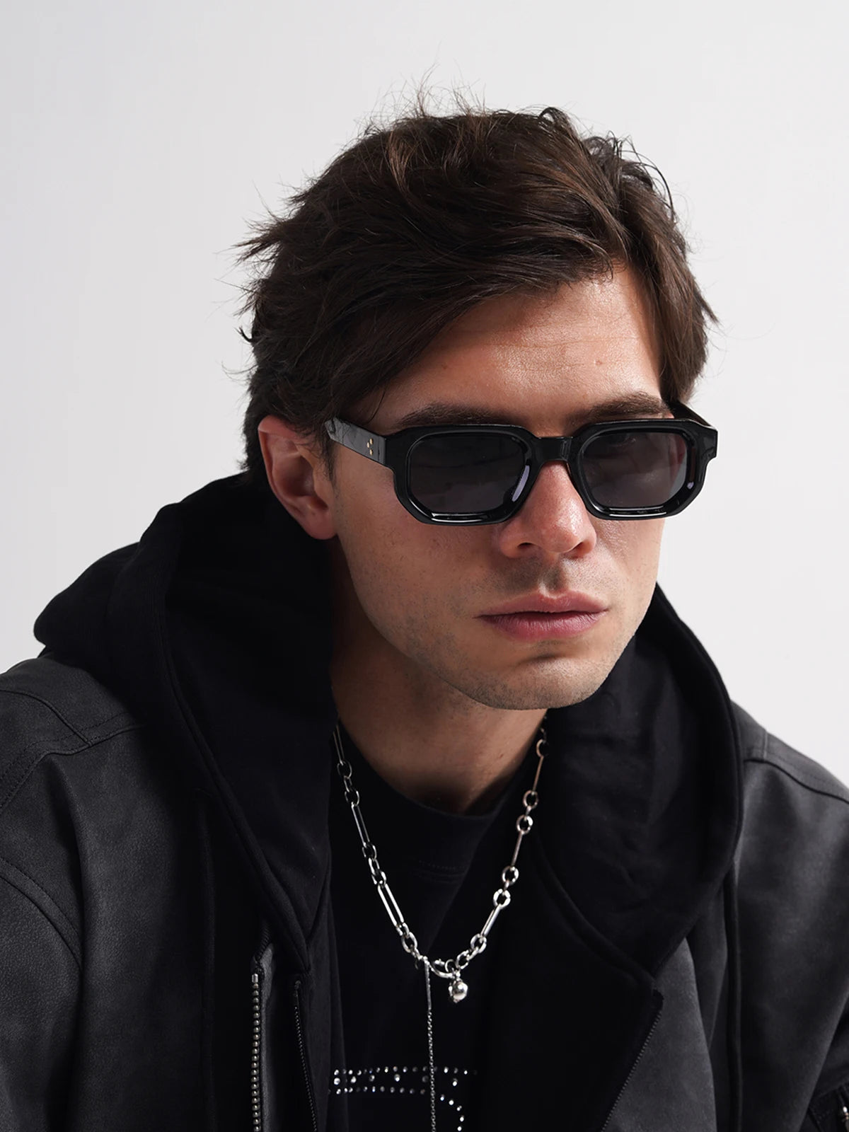 Men Vintage Rectangle Frame Sunglasses Fashion Retro Sun Glasses Luxury Brand Design UV400 Shades Eyewear Women Sun Glasse
