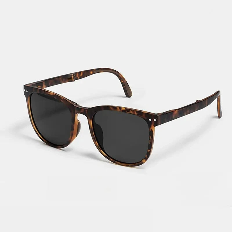 Foldable Sunglasses Square Frame for Men Women Folding Driving Eyewear Sun Glasses Outdoor Sunglasses