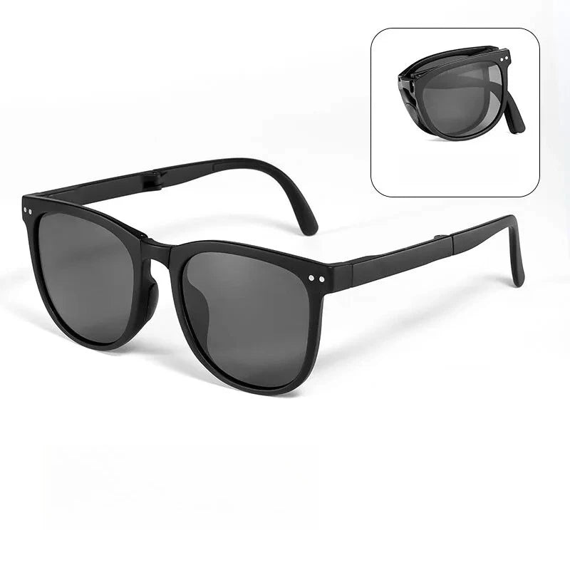 Foldable Sunglasses Square Frame for Men Women Folding Driving Eyewear Sun Glasses Outdoor Sunglasses